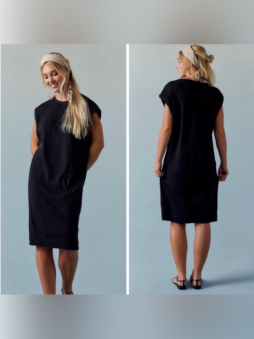 🆕Free People Black Nadia Free-est Dress LG, NWOT